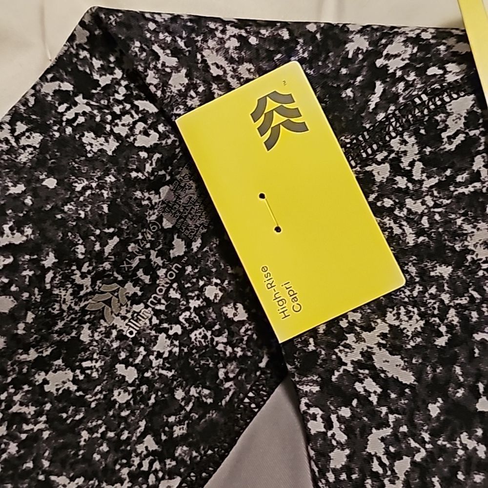 High rise Capri fashion crop